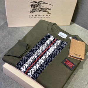 NWT BURBERRY MENS CASUAL LONG SLEEVE %100COTTON